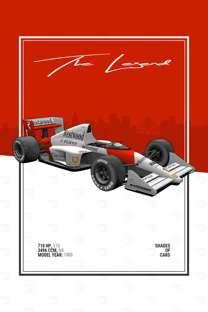 FORMULA LEGEND | Automotive Poster