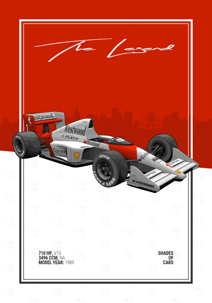 FORMULA LEGEND | Automotive Poster