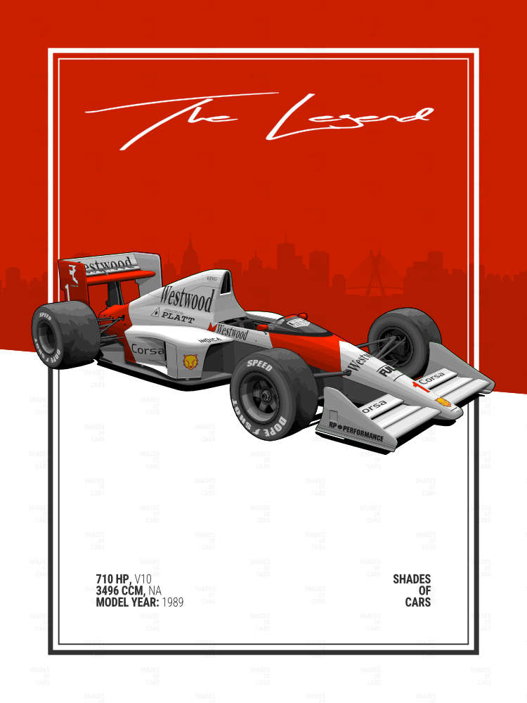 FORMULA LEGEND | Automotive Poster