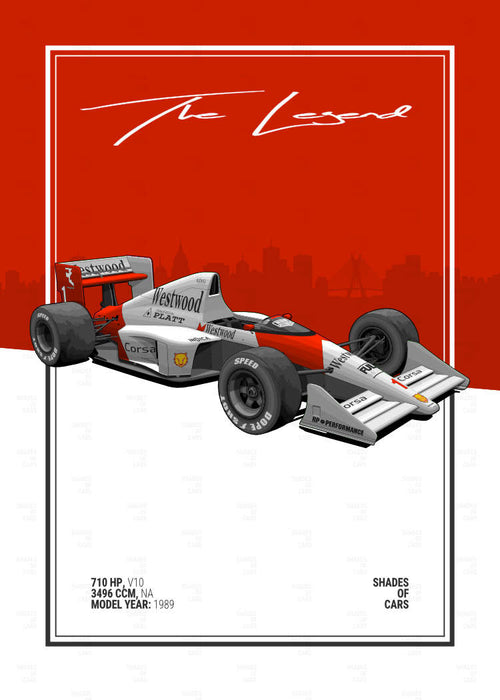 FORMULA LEGEND | Automotive Poster