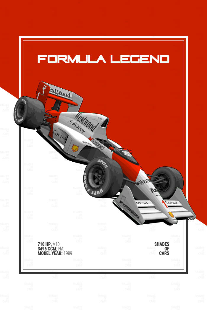 FORMULA LEGEND | Automotive Poster