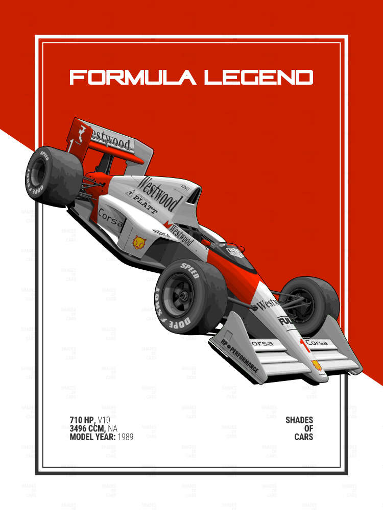FORMULA LEGEND | Automotive Poster