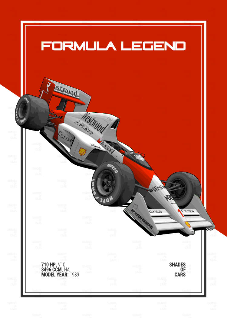FORMULA LEGEND | Automotive Poster