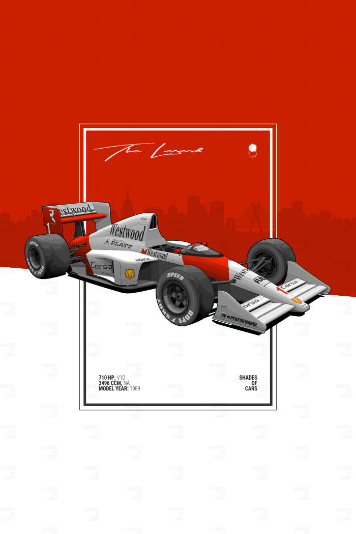 FORMULA LEGEND | Automotive Poster
