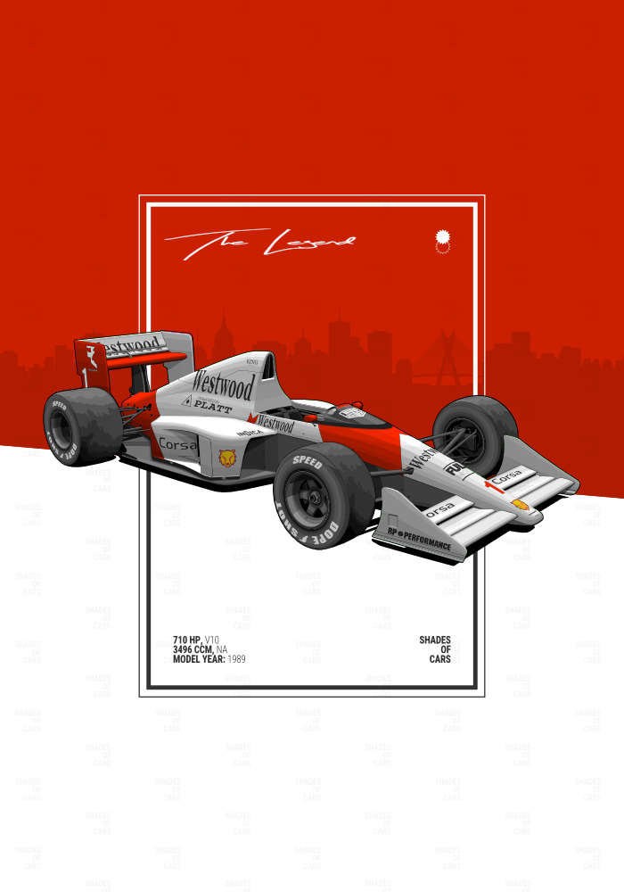 FORMULA LEGEND | Automotive Poster