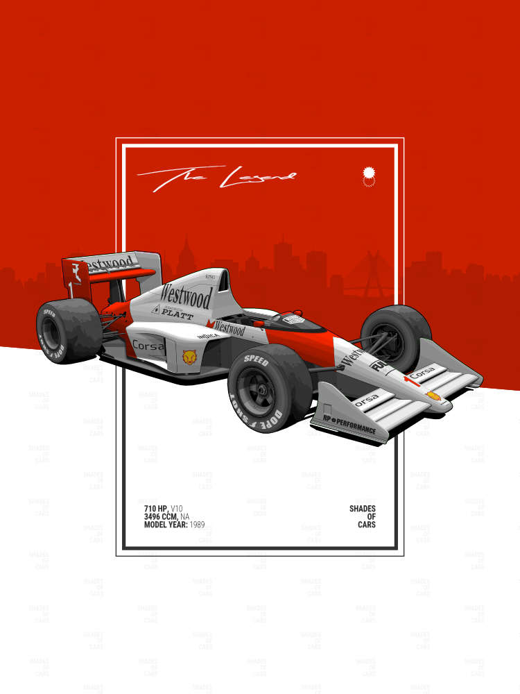 FORMULA LEGEND | Automotive Poster
