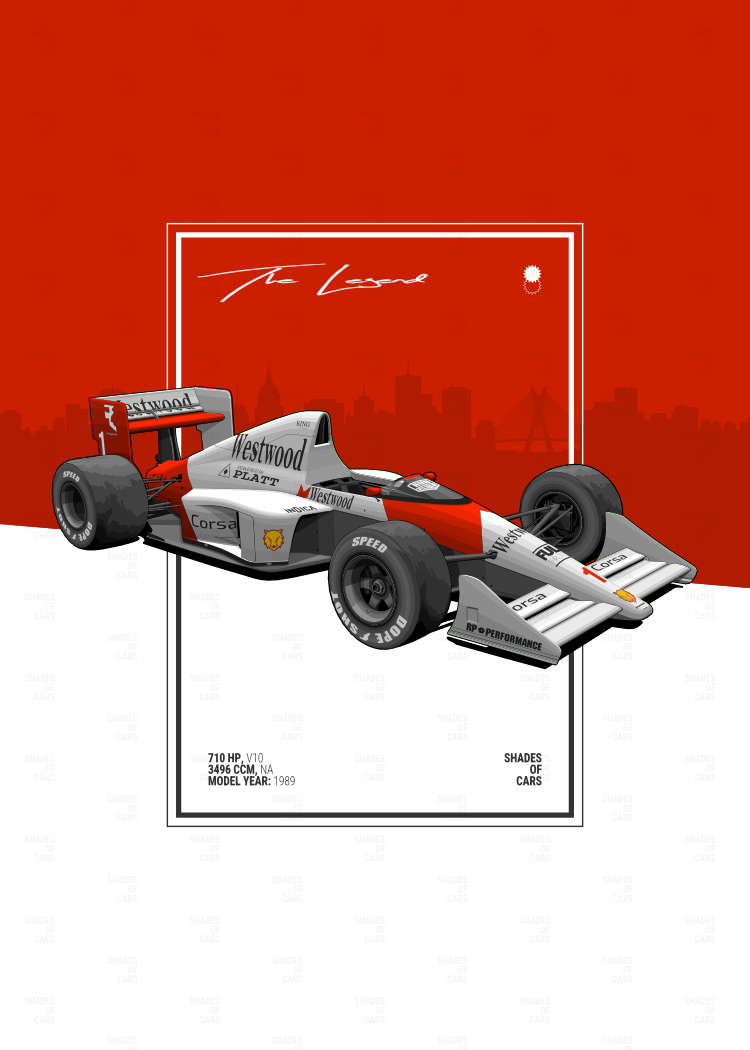 FORMULA LEGEND | Automotive Poster