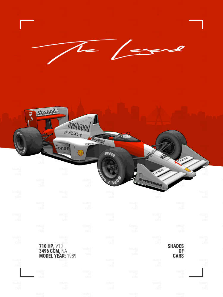 FORMULA LEGEND | Automotive Poster