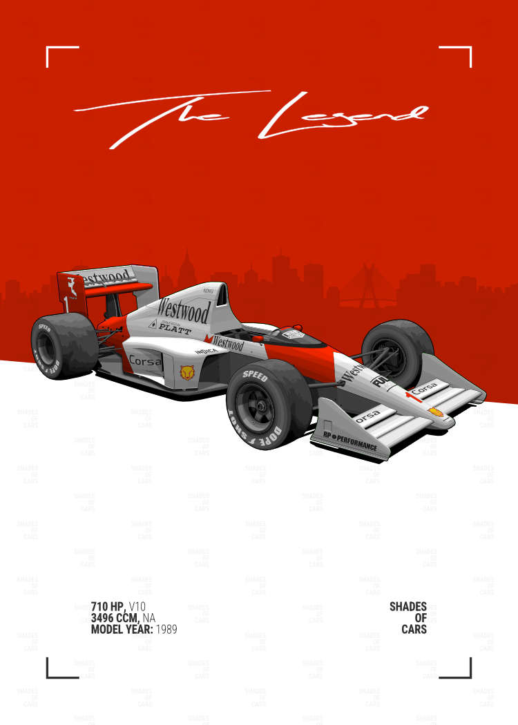 FORMULA LEGEND | Automotive Poster