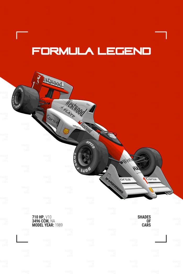 FORMULA LEGEND | Automotive Poster