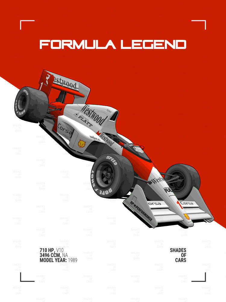 FORMULA LEGEND | Automotive Poster