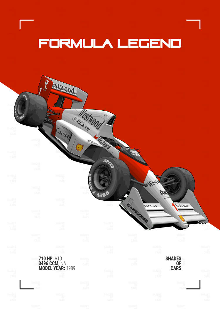 FORMULA LEGEND | Automotive Poster
