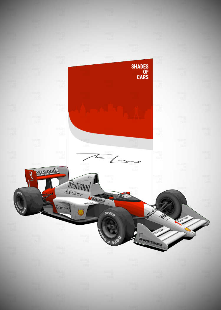 FORMULA LEGEND | Automotive Poster