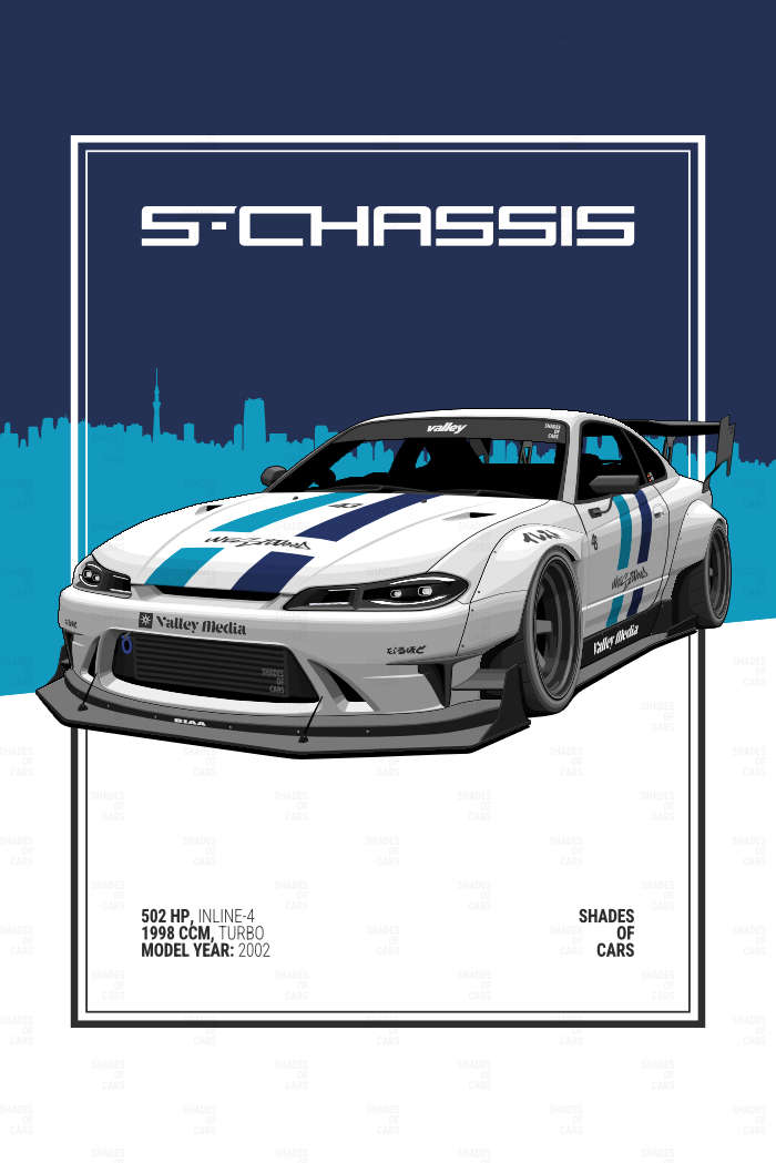 S-CHASSIS | JDM Automotive Poster