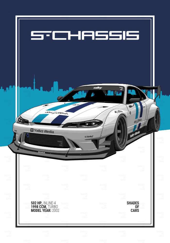 S-CHASSIS | JDM Automotive Poster