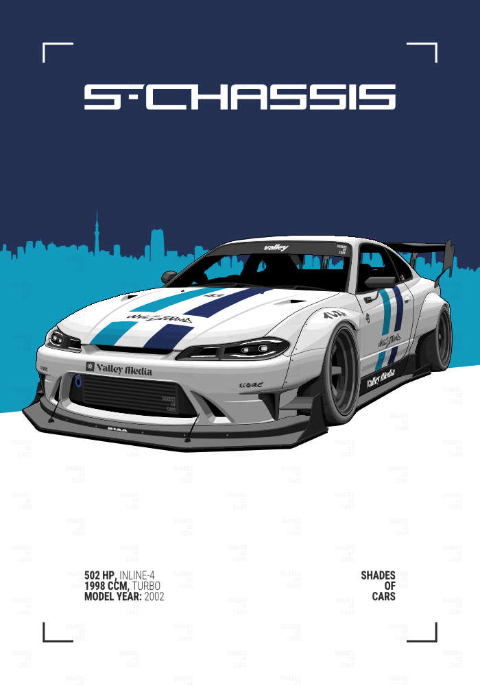 S-CHASSIS | JDM Automotive Poster
