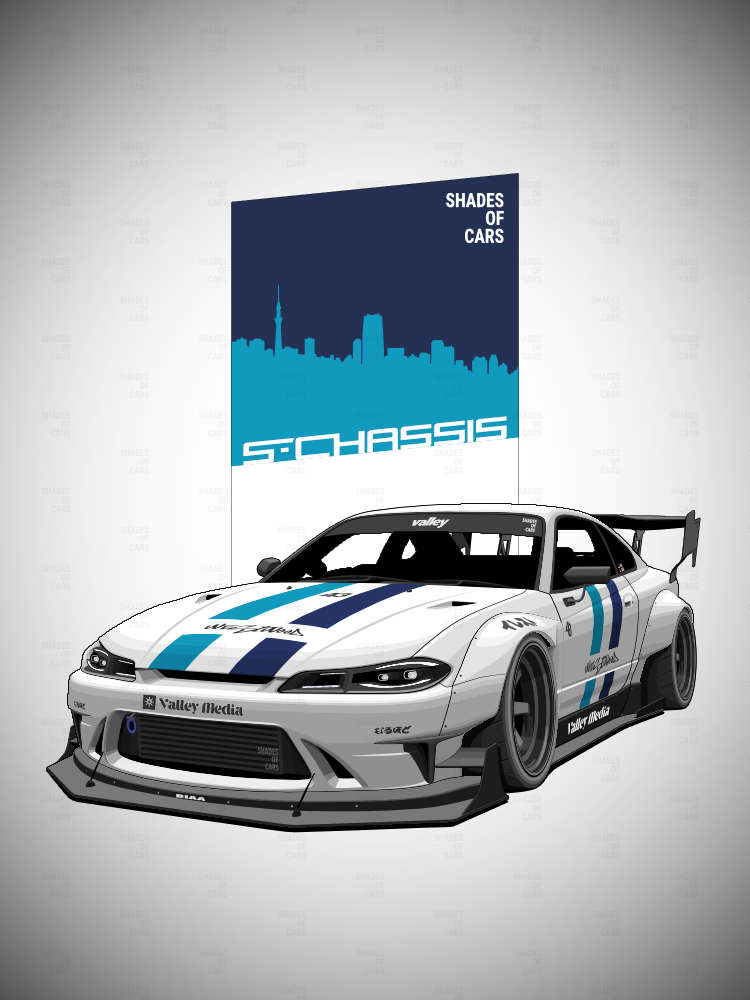 S-CHASSIS | JDM Automotive Poster