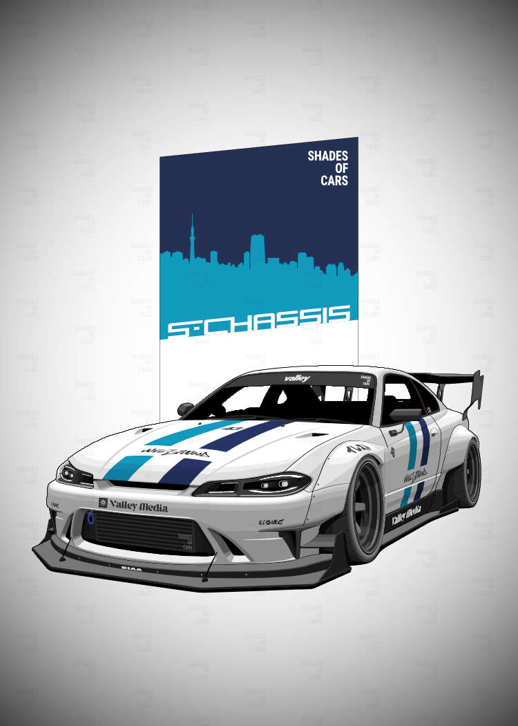 S-CHASSIS | JDM Automotive Poster