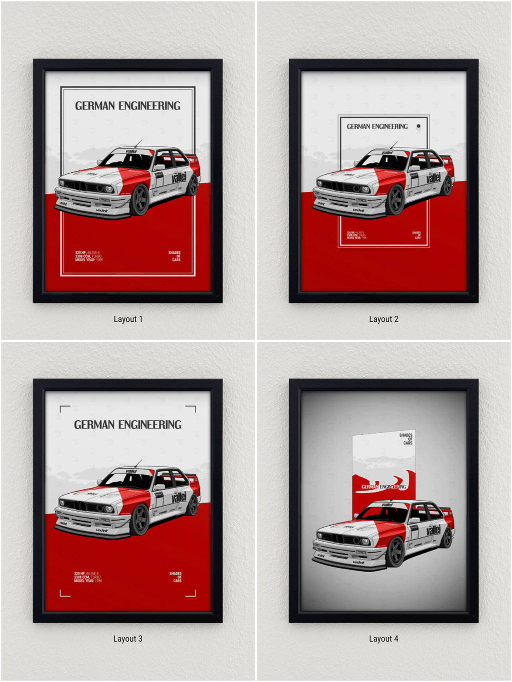 GERMAN ENGINEERING | Automotive Poster