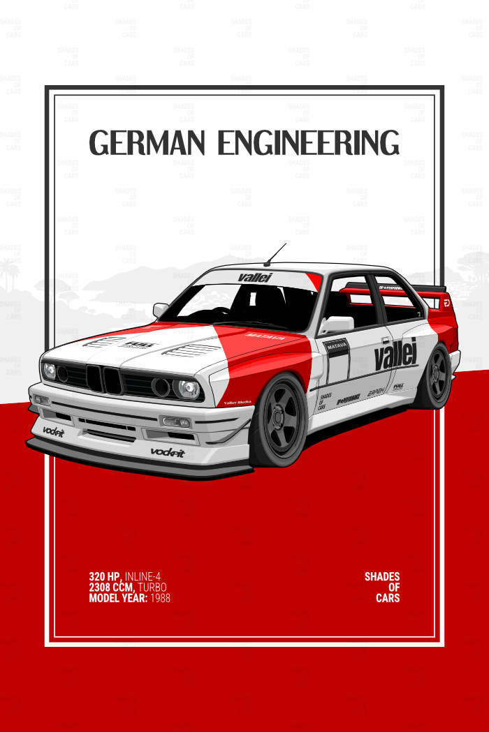 GERMAN ENGINEERING | Automotive Poster