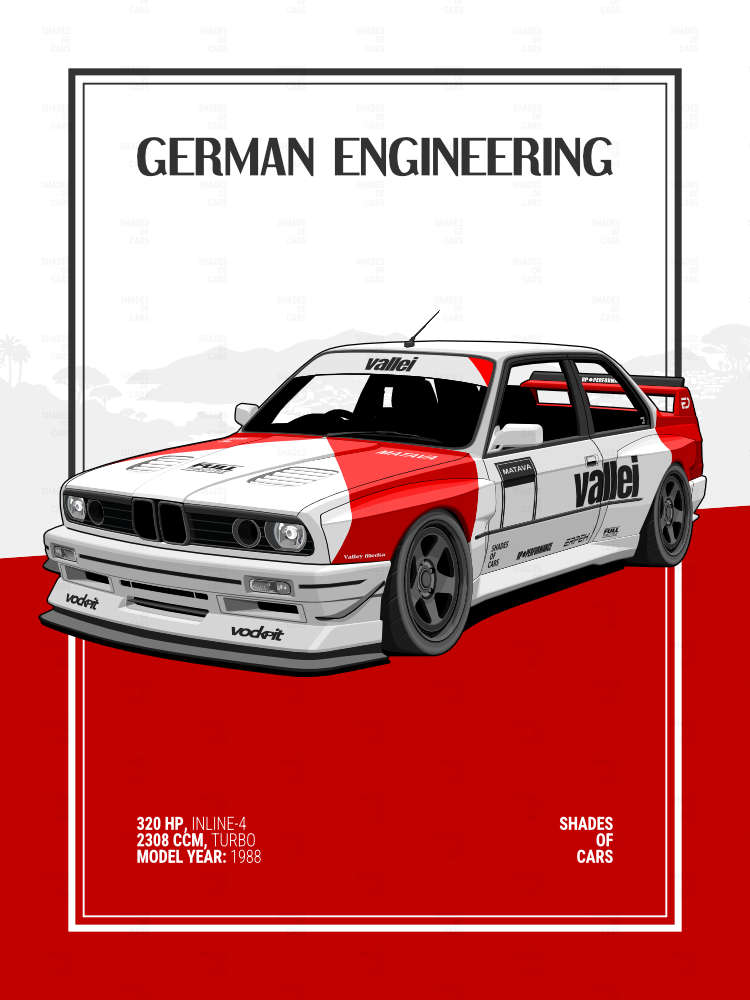 GERMAN ENGINEERING | Automotive Poster