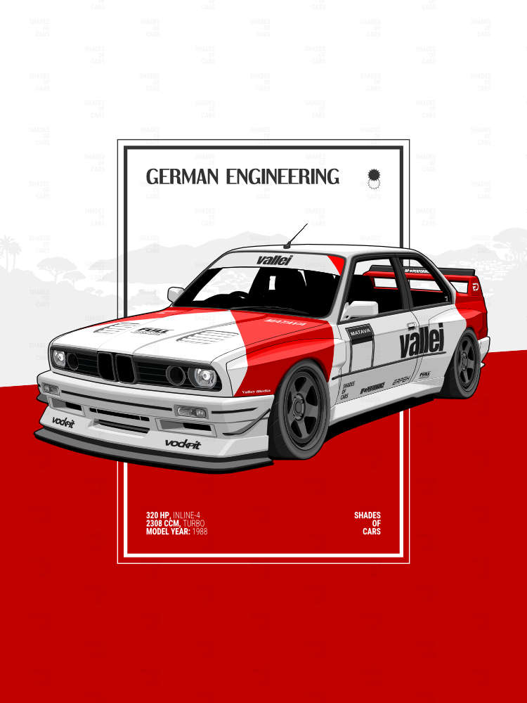 GERMAN ENGINEERING | Automotive Poster