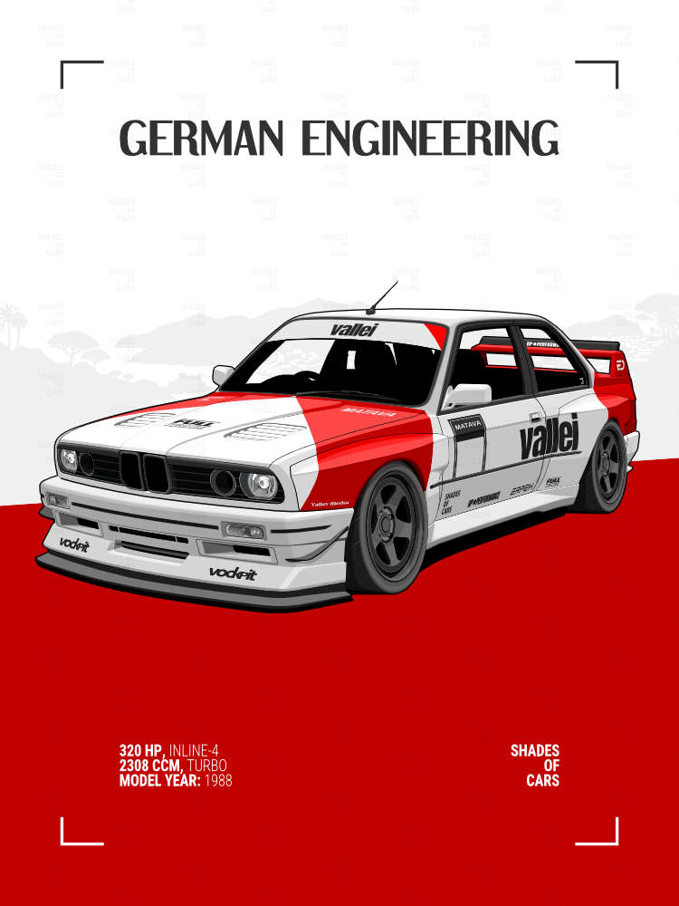 GERMAN ENGINEERING | Automotive Poster