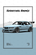 German Shooting Brake | Automotive Poster