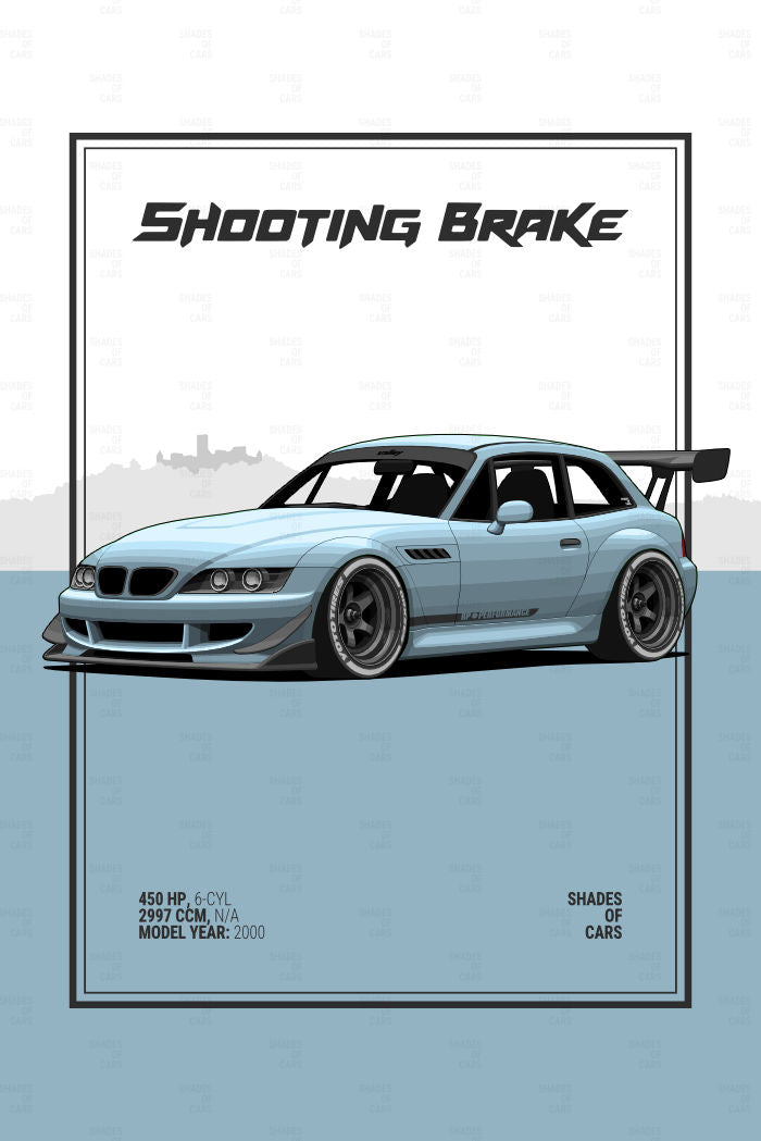 German Shooting Brake | Automotive Poster