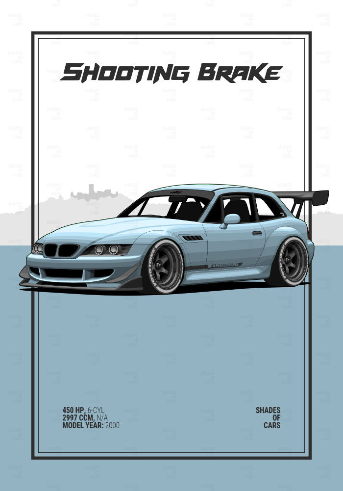 German Shooting Brake | Automotive Poster