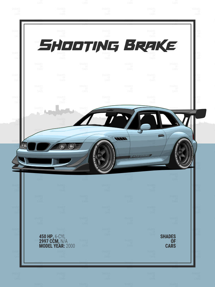German Shooting Brake | Automotive Poster