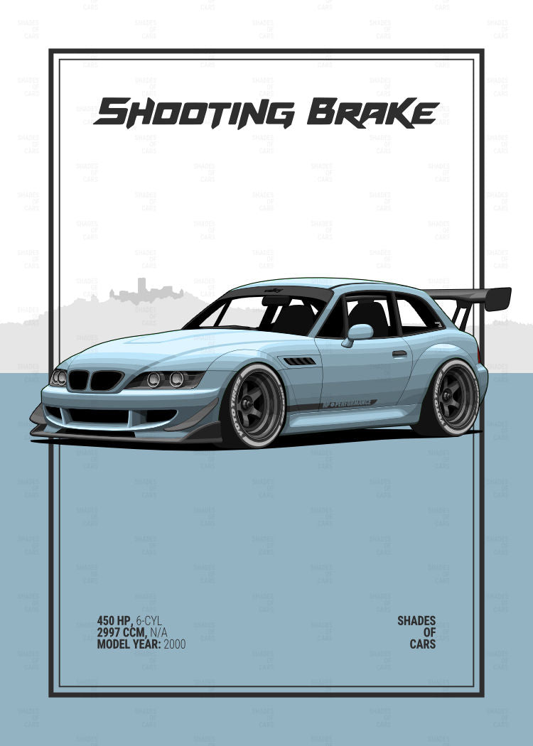 German Shooting Brake | Automotive Poster