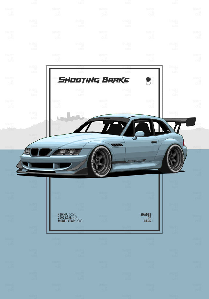 German Shooting Brake | Automotive Poster