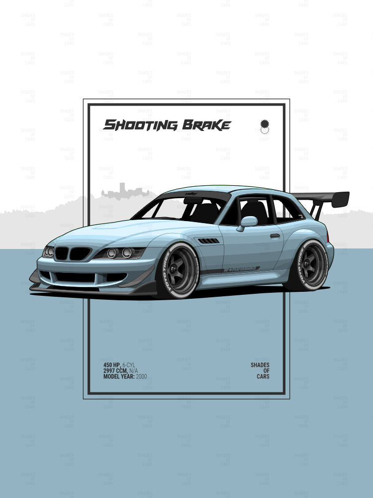 German Shooting Brake | Automotive Poster