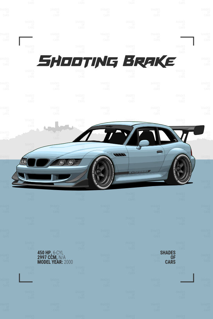 German Shooting Brake | Automotive Poster