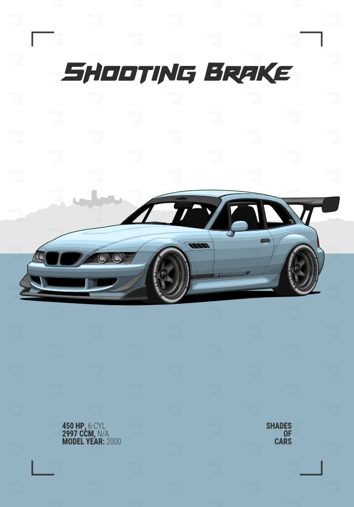 German Shooting Brake | Automotive Poster