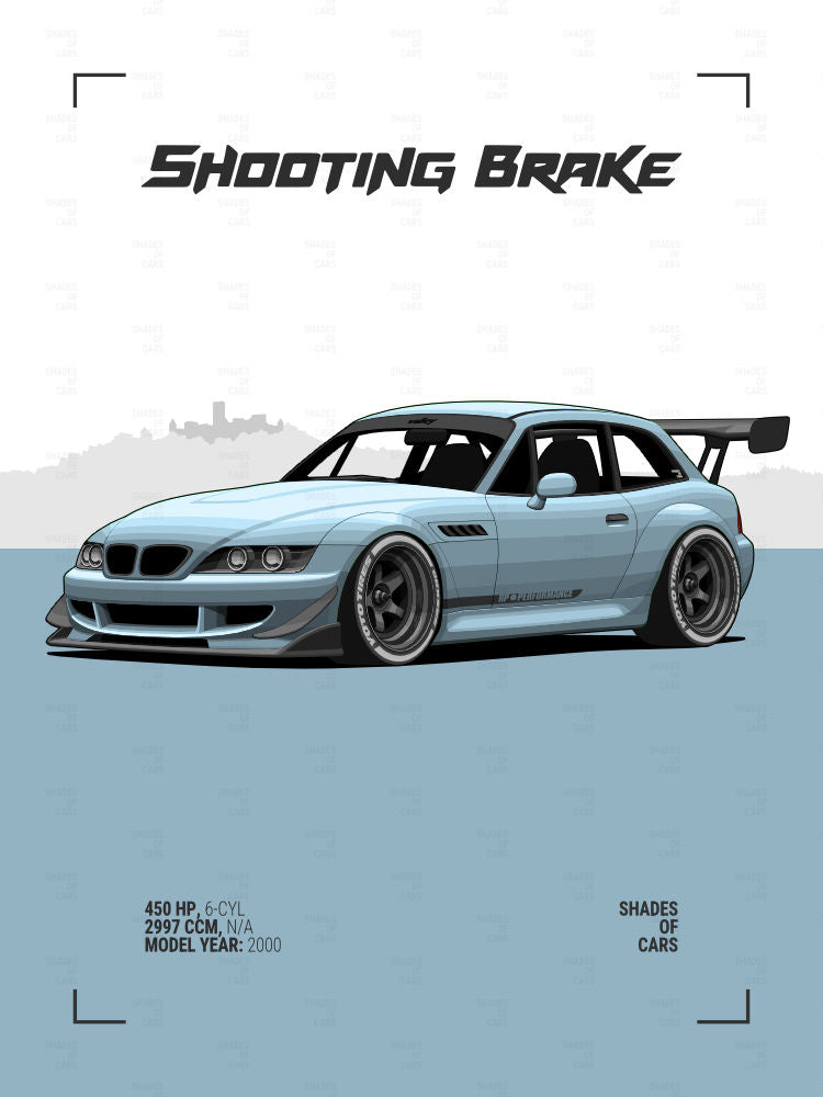 German Shooting Brake | Automotive Poster