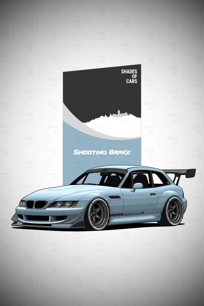 German Shooting Brake | Automotive Poster