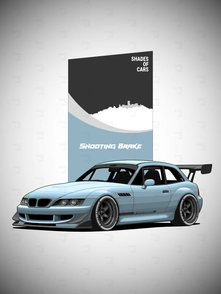 German Shooting Brake | Automotive Poster