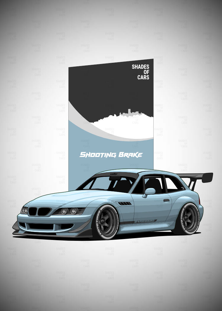 German Shooting Brake | Automotive Poster