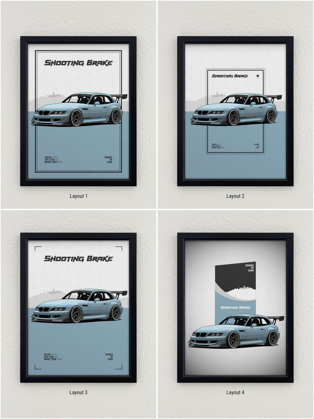 German Shooting Brake | Automotive Poster