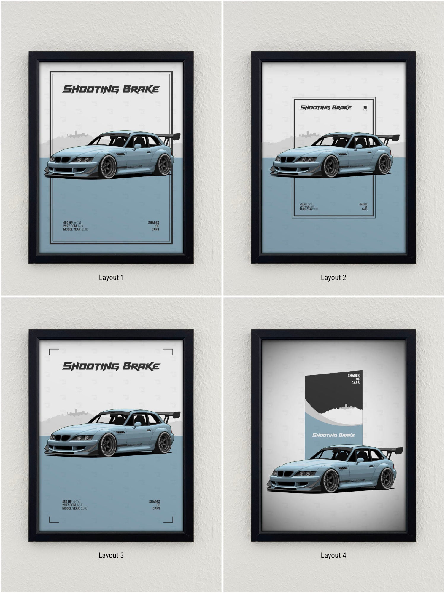 German Shooting Brake | Automotive Poster