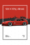 Italian Shooting Brake | Automotive Poster
