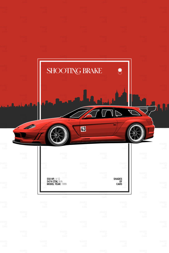 Italian Shooting Brake | Automotive Poster