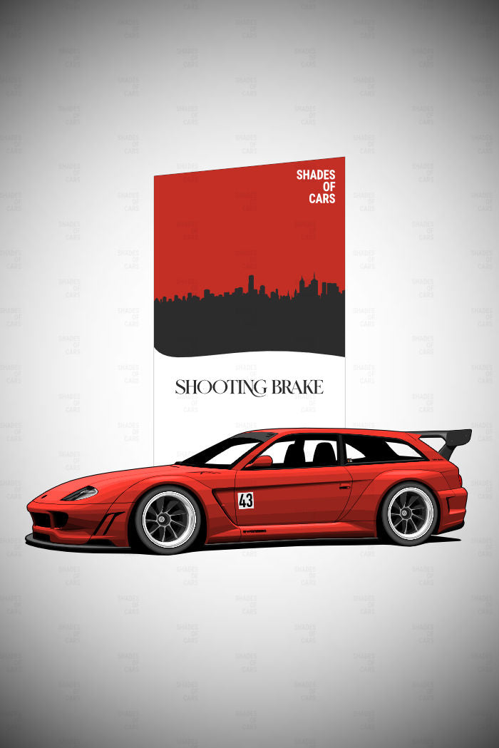 Italian Shooting Brake | Automotive Poster
