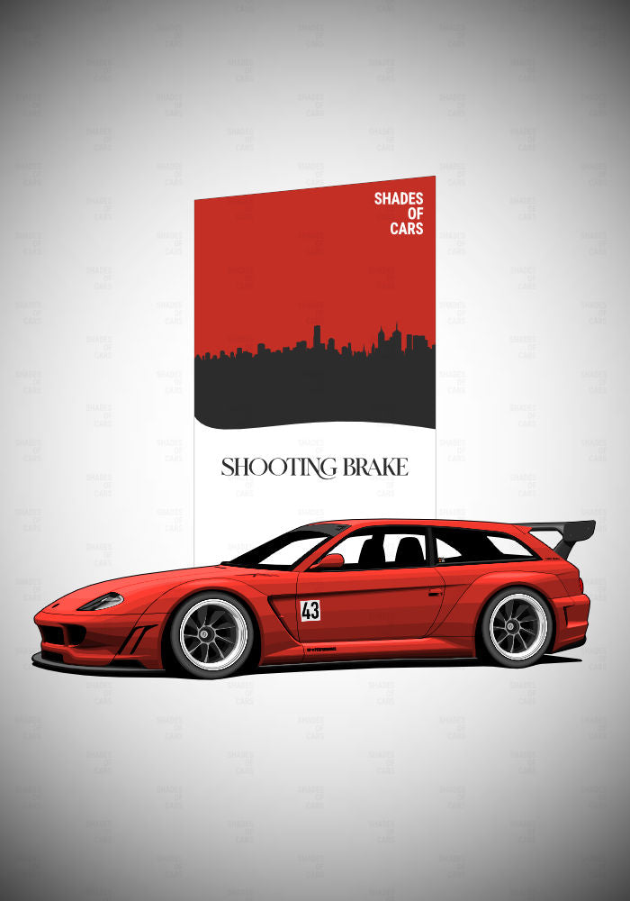 Italian Shooting Brake | Automotive Poster
