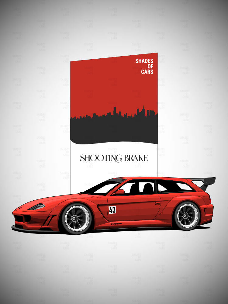 Italian Shooting Brake | Automotive Poster
