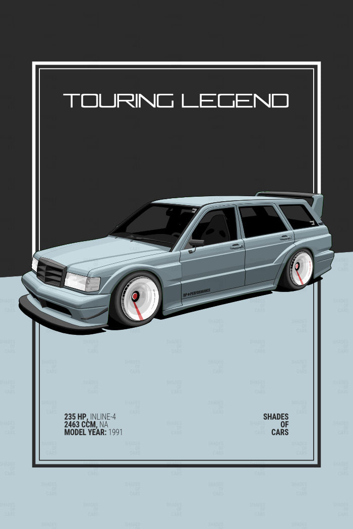 Touring Wagon | Automotive Poster