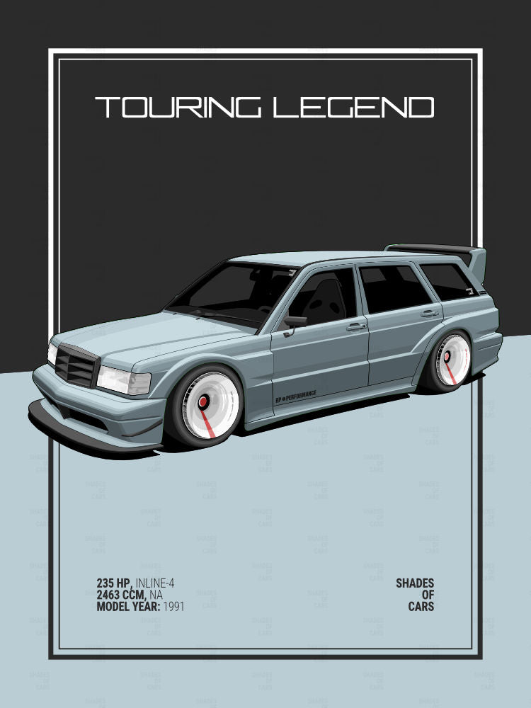 Touring Wagon | Automotive Poster