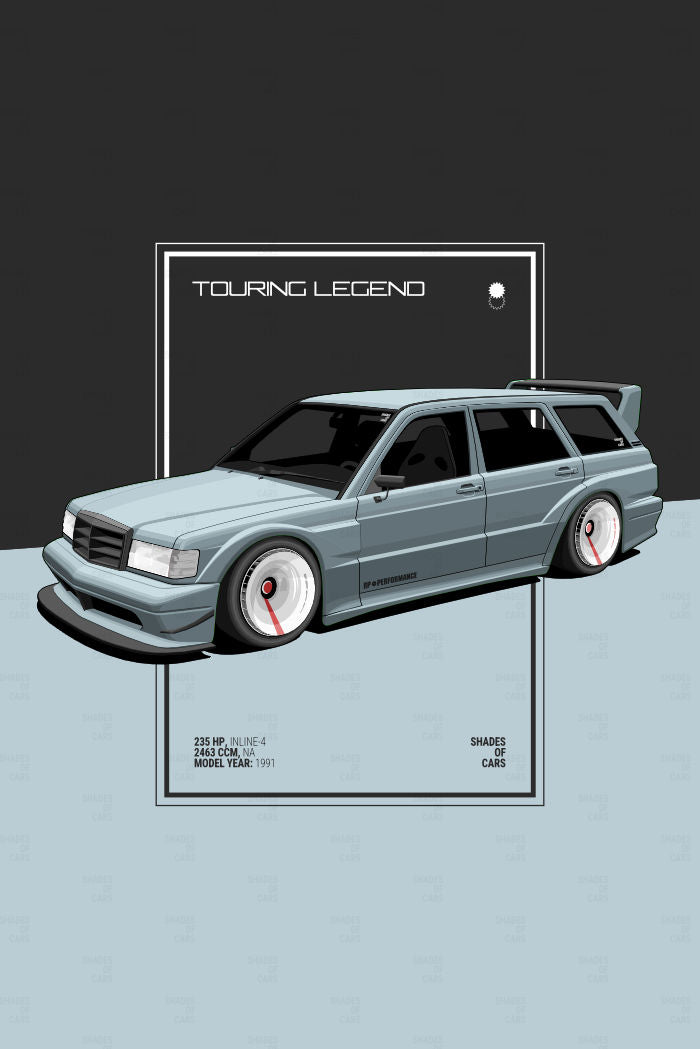 Touring Wagon | Automotive Poster